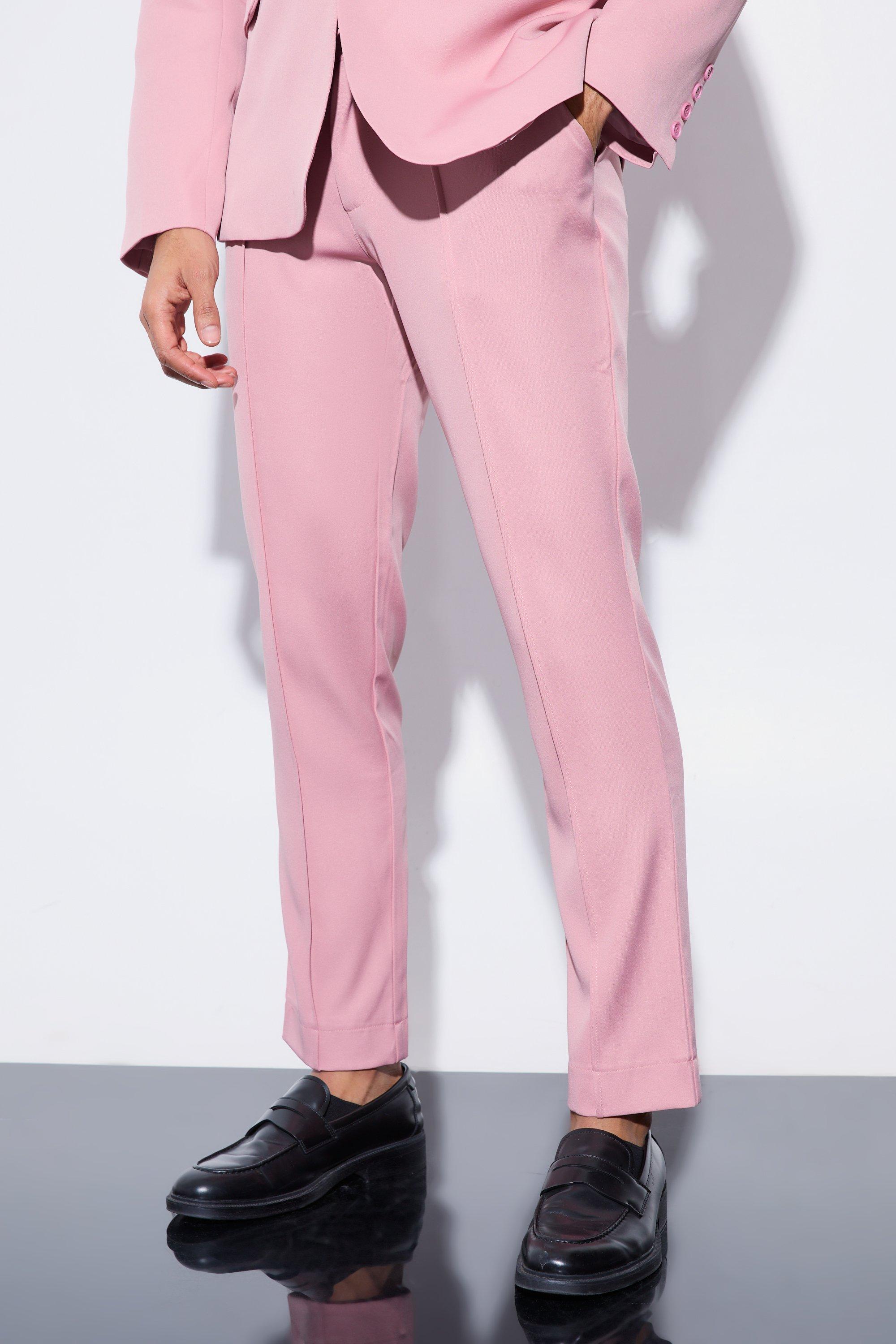 Men's Pink Pants | boohooMAN USA